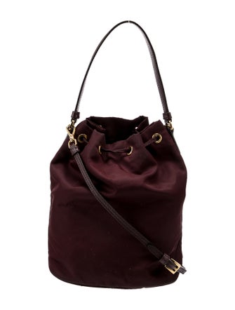 Prada Tessuto Nylon Bucket Bag