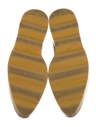 Prada Leather Lasercut Accents Pumps