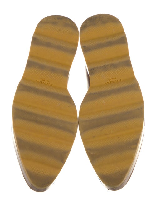 Prada Leather Lasercut Accents Pumps