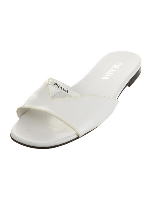 Prada Leather Slides