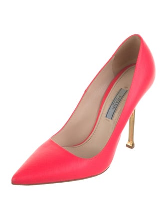 Prada Saffiano Leather Pumps