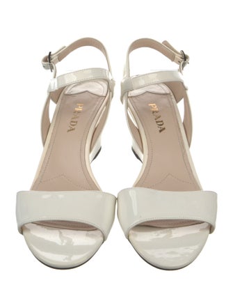 Prada Patent Leather Sandals