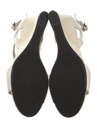 Prada Patent Leather Sandals