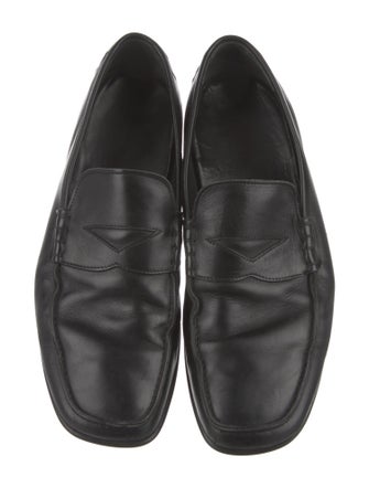 Prada Leather Loafers
