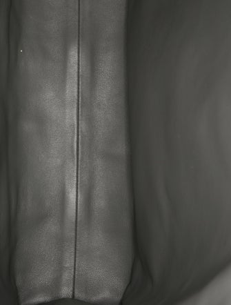 Prada Enameled Metal Triangle Tote