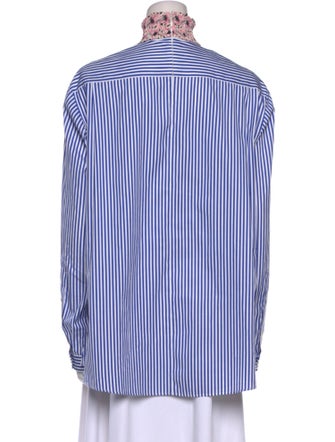 Prada 2020 Printed Button-Up Top