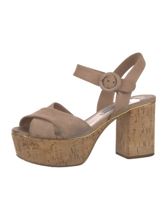 Prada Suede Sandals