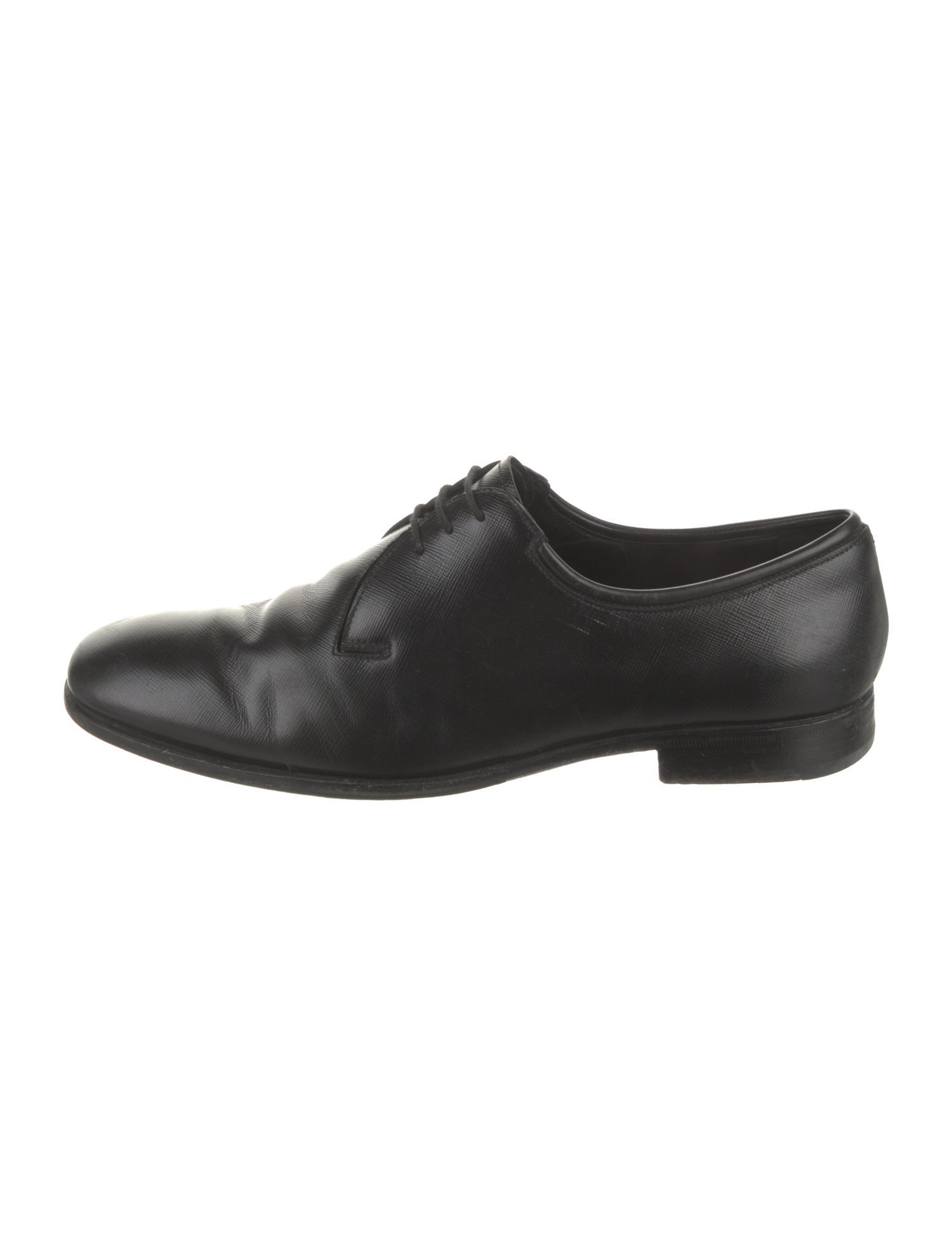 Prada Saffiano Leather Oxfords