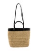 Prada Raffia Bucket Bag Small