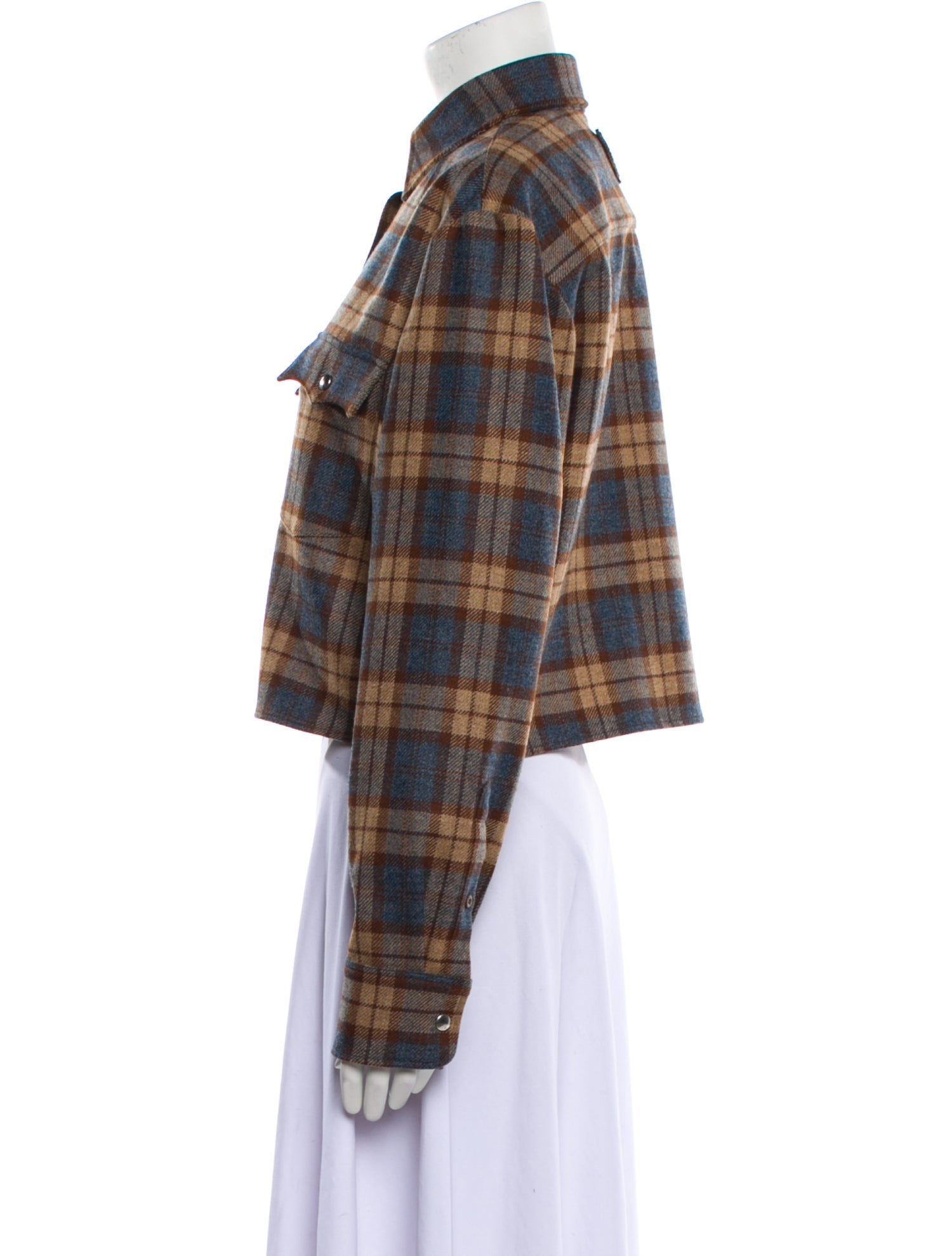 Prada 2024 Holiday Button-Up Top