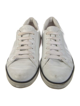Prada Leather Sneakers