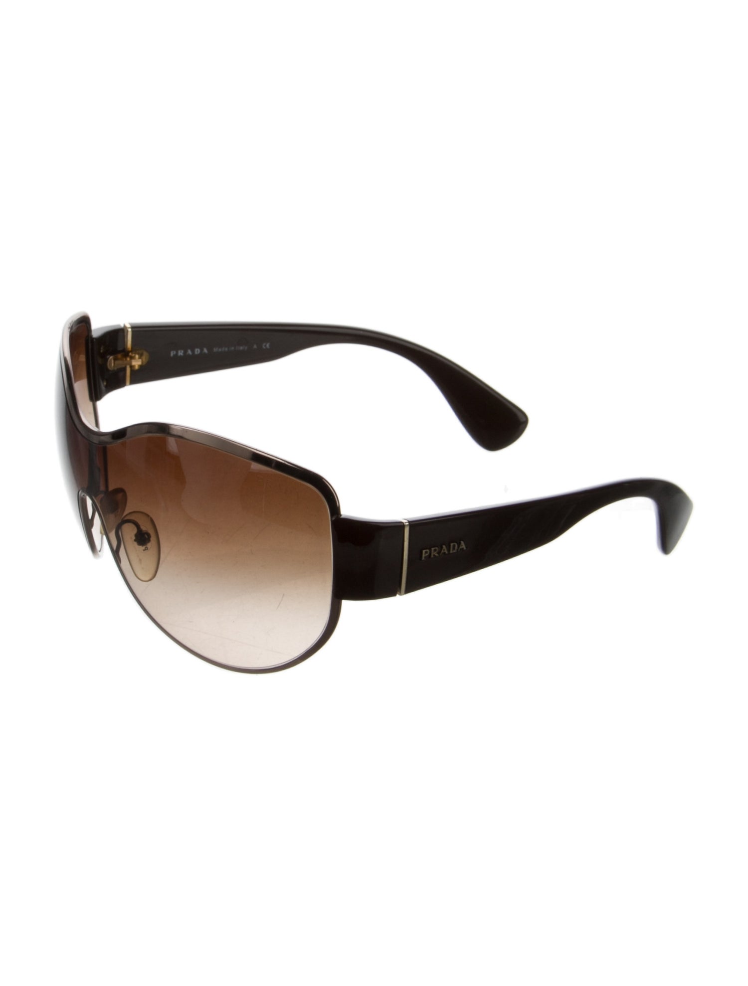 Prada Shield Gradient Sunglasses