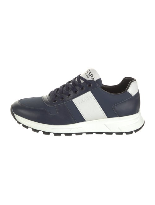 Prada Colorblock Pattern Athletic Sneakers