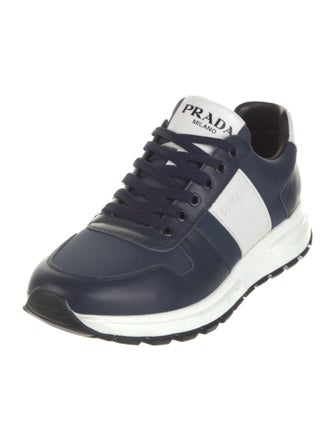 Prada Colorblock Pattern Athletic Sneakers