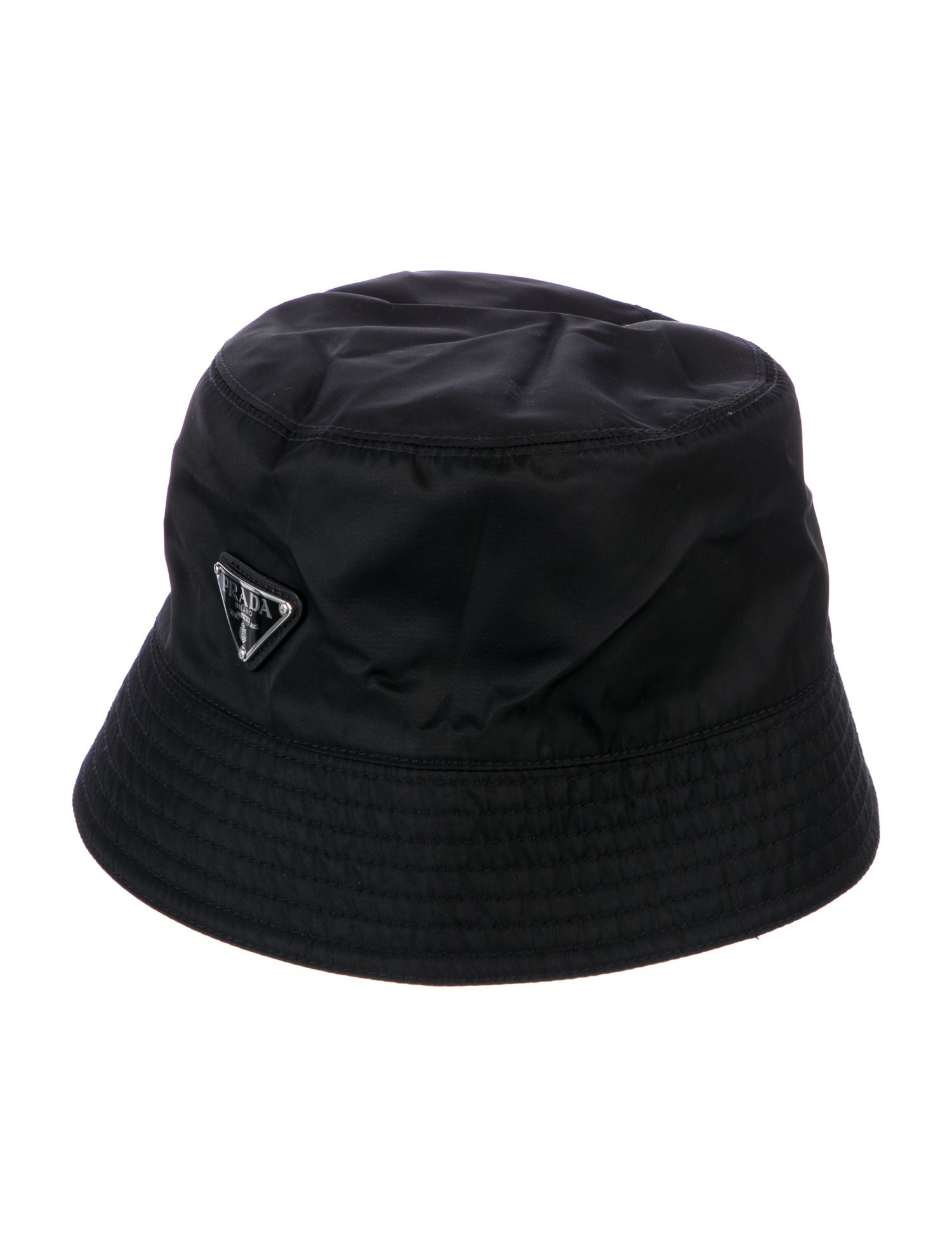 Prada Solid Re-Nylon Bucket Hat