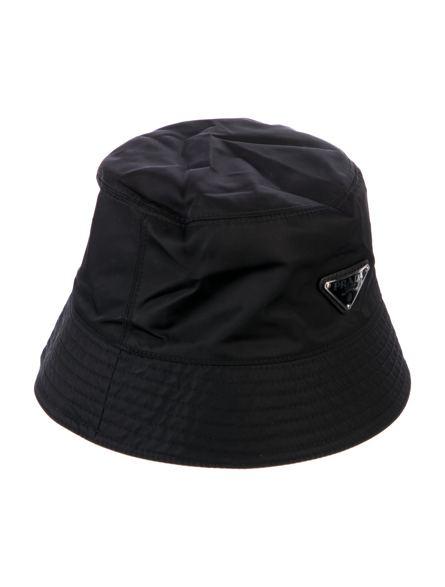 Prada Solid Re-Nylon Bucket Hat