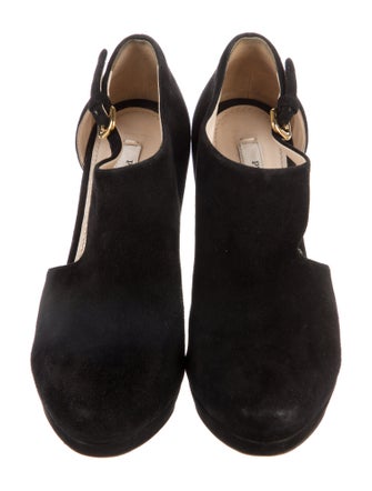 Prada Suede Slingback Pumps