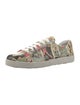Prada Leather Printed Sneakers