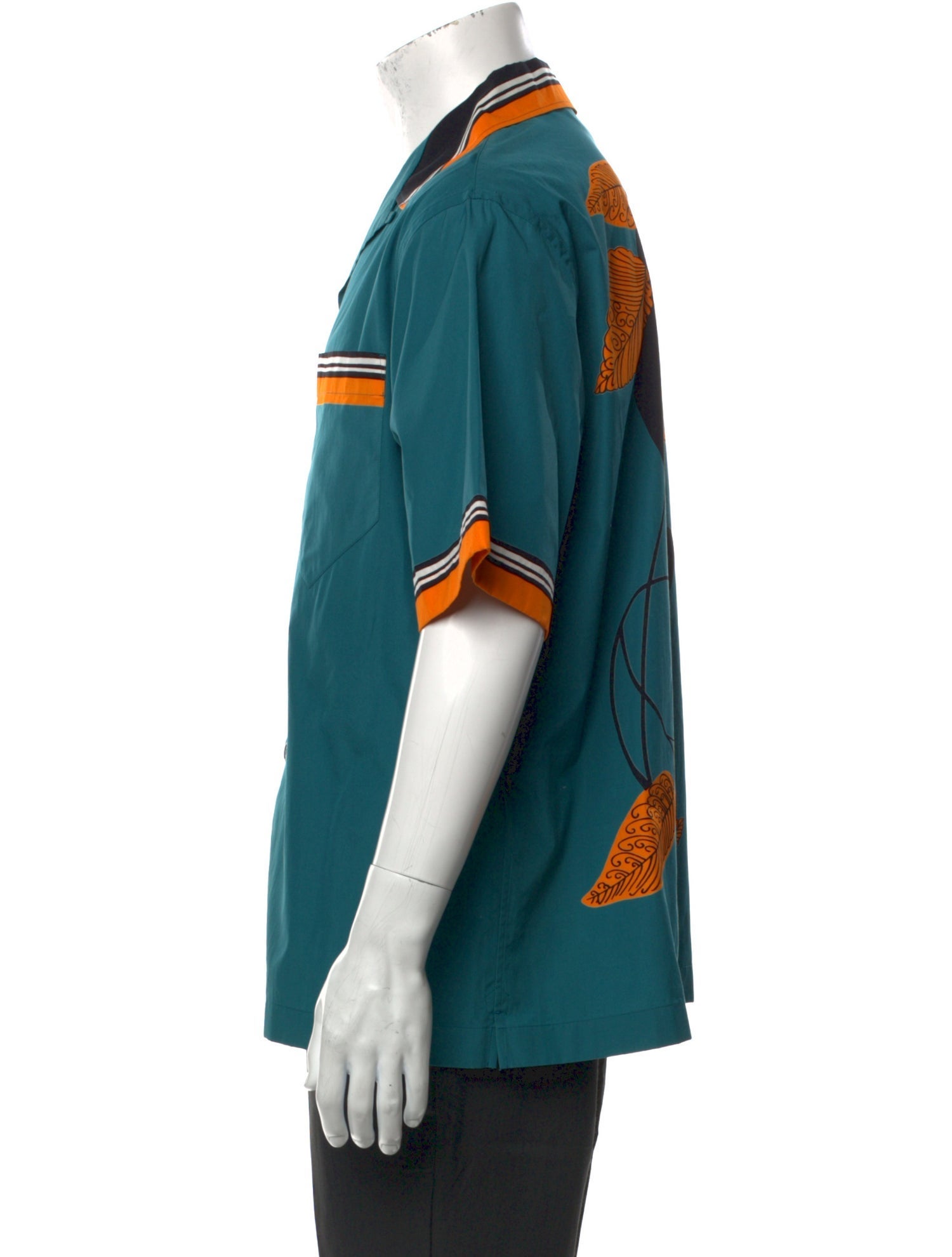 Prada 2021 Floral Print Shirt