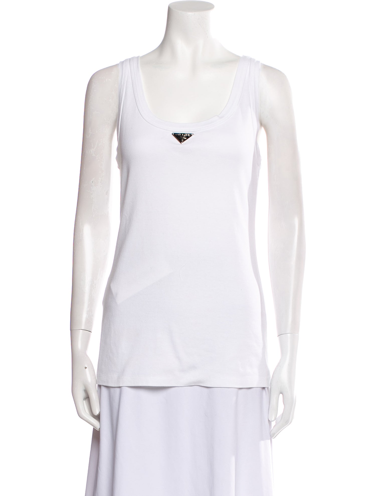 Prada 2022 Scoop Neck Top