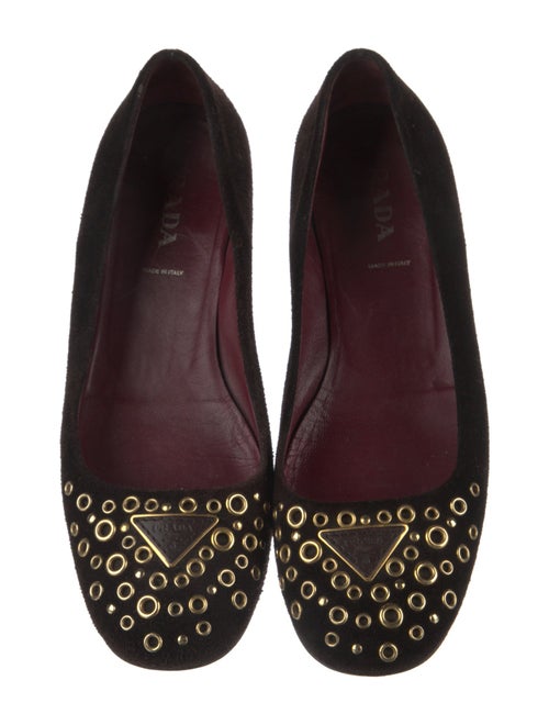 Prada Suede Flats