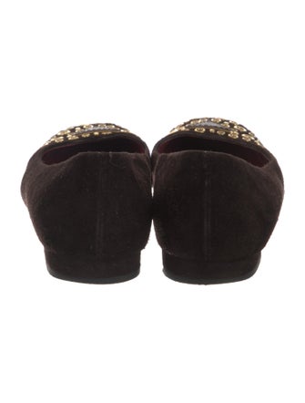 Prada Suede Flats