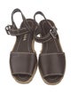 Prada Leather Espadrilles