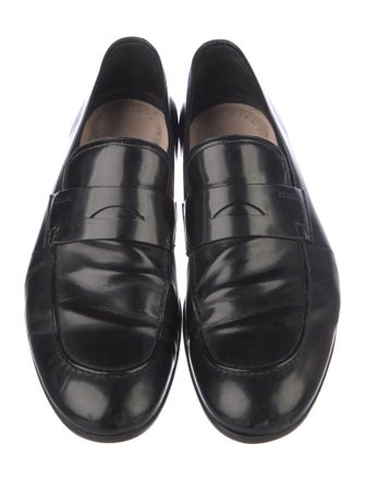 Prada Leather Dress Loafers