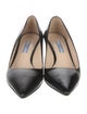 Prada Saffiano Leather Pumps