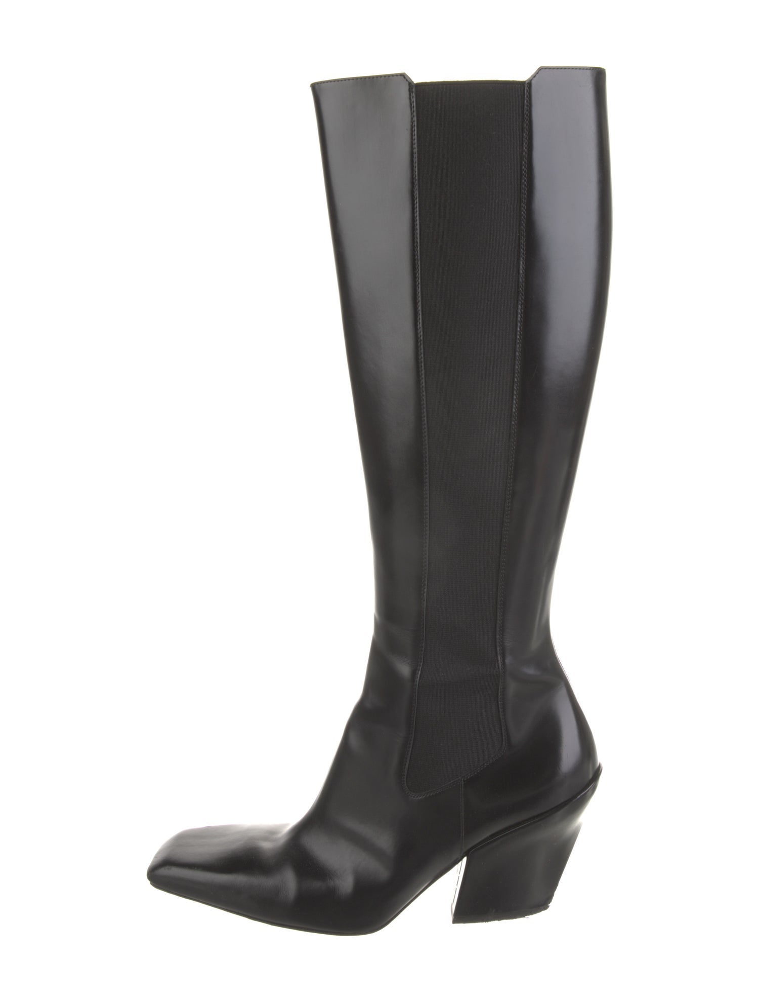 Prada Leather Riding Boots
