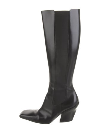 Prada Leather Riding Boots