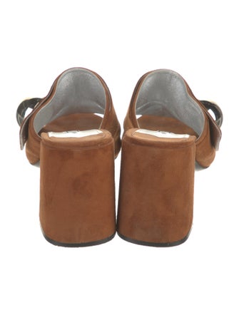 Prada Suede Slides