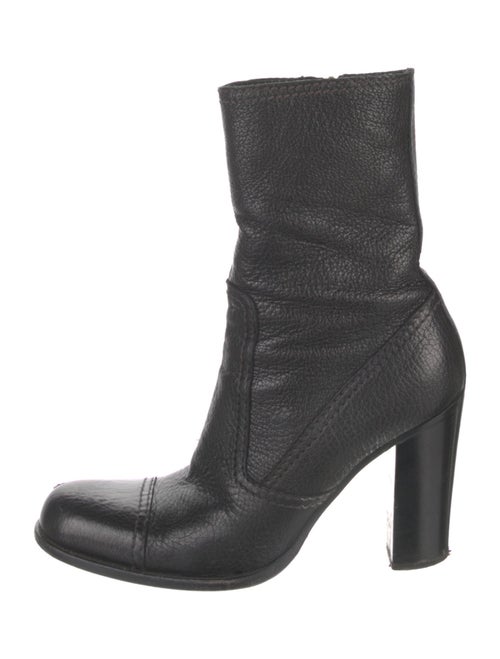 Prada Leather Sock Boots