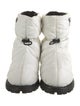 Prada Nylon Graphic Print Snow Boots