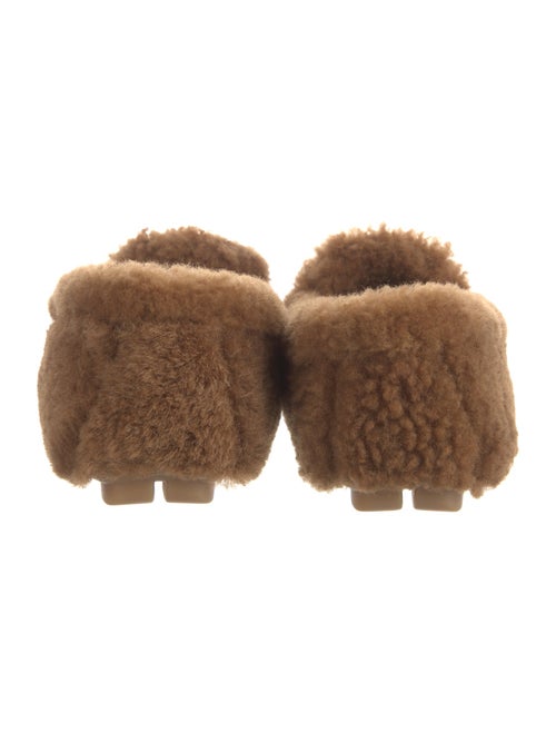 Prada Shearling Moccasins