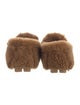 Prada Shearling Moccasins