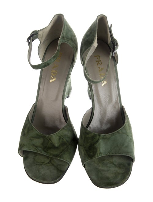 Prada Suede Sandals