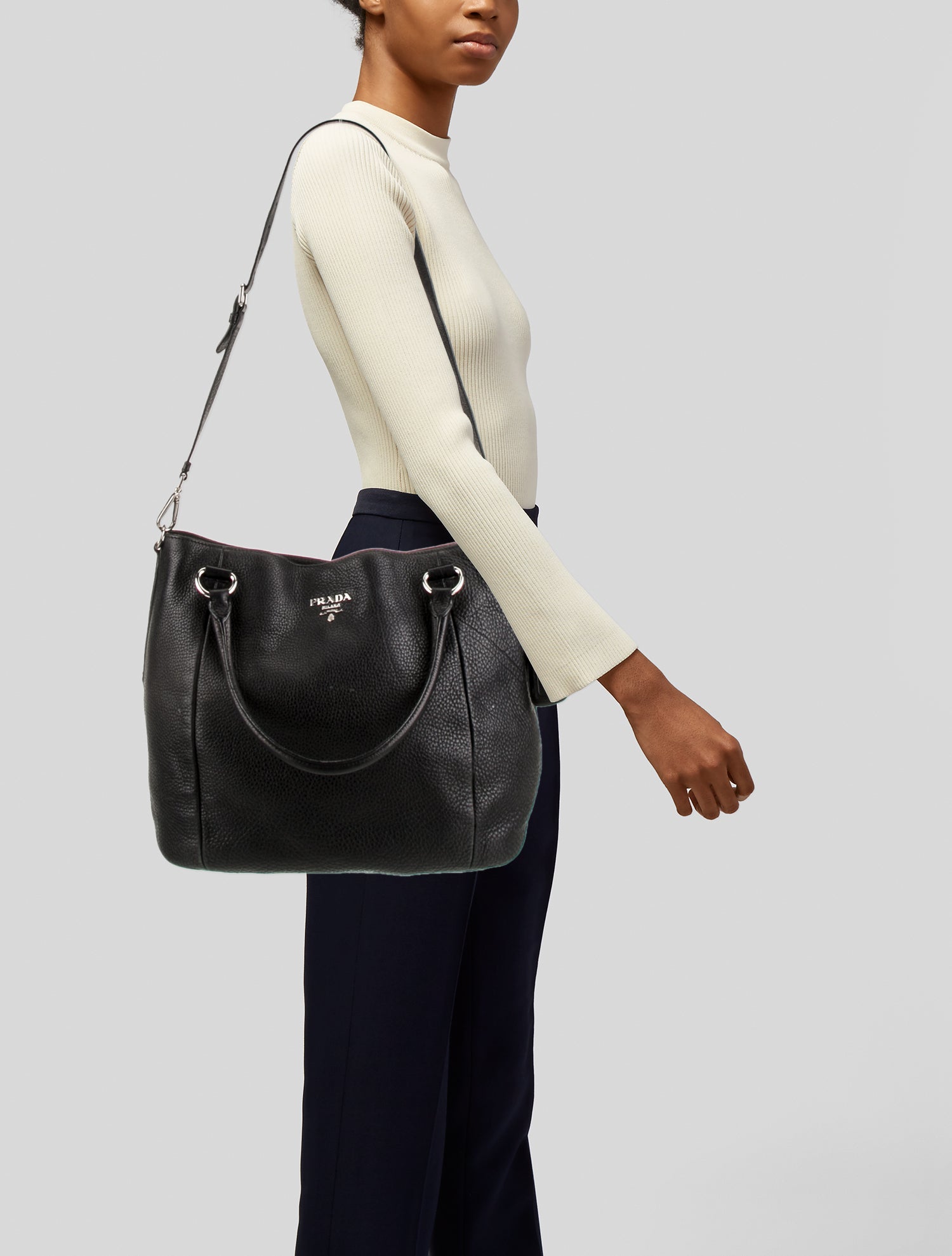 Prada Vitello Daino Leather Phenix