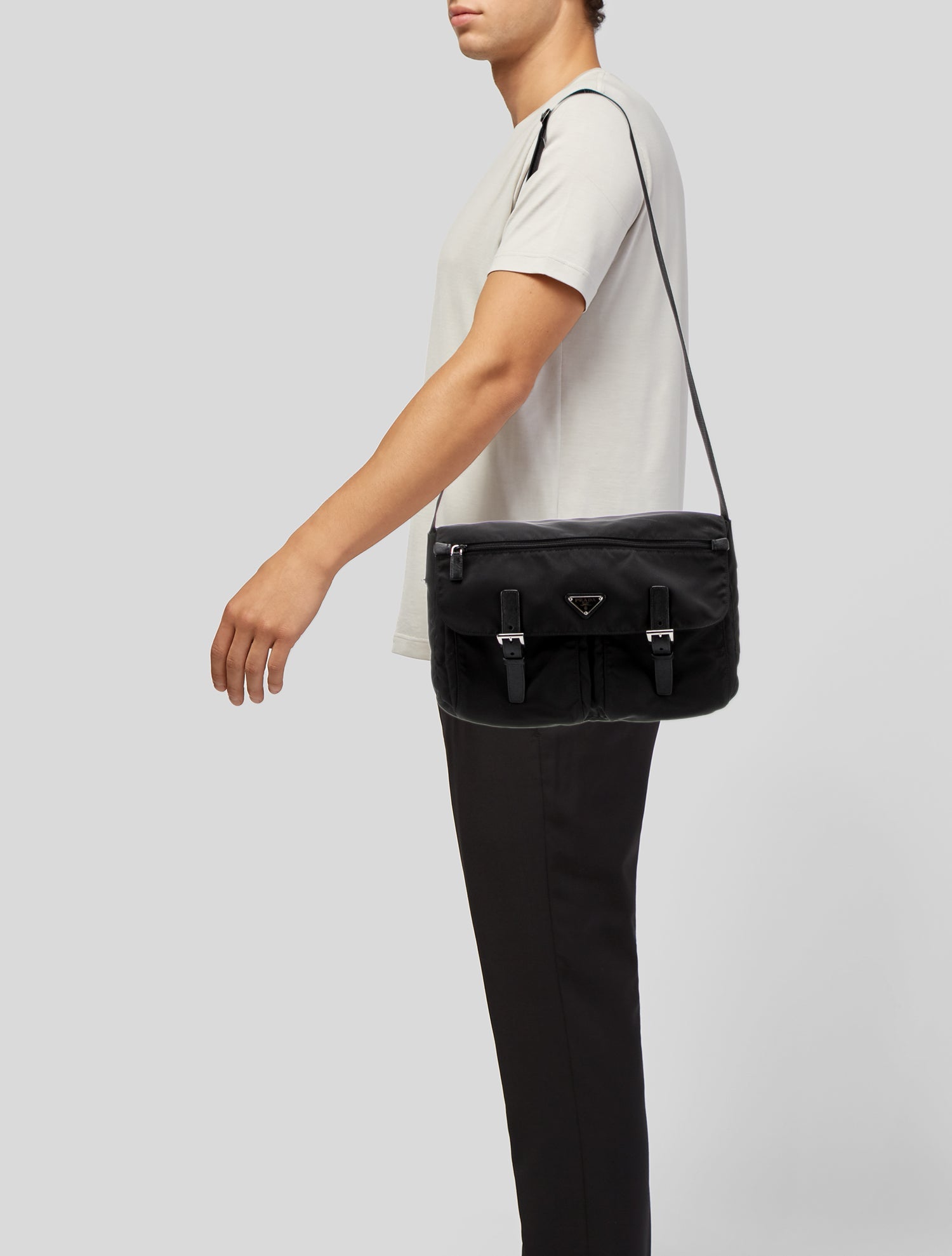 Prada Tessuto Messenger Bag