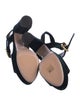 Prada Velvet Slingback Sandals