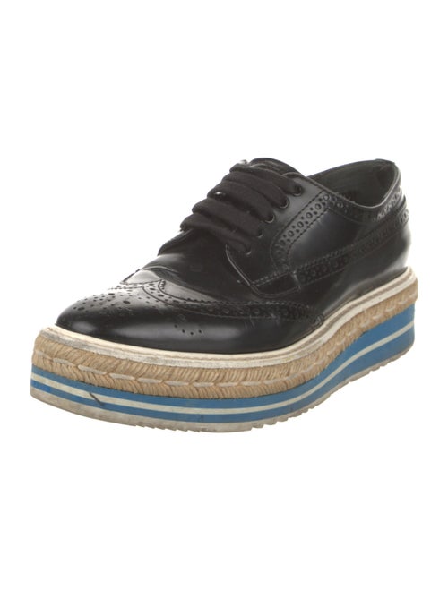 Prada Leather Oxfords