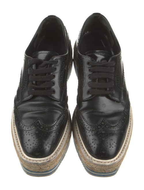 Prada Leather Oxfords