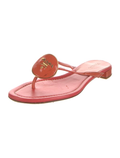 Prada Leather Slides