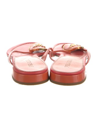Prada Leather Slides