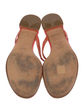 Prada Leather Slides