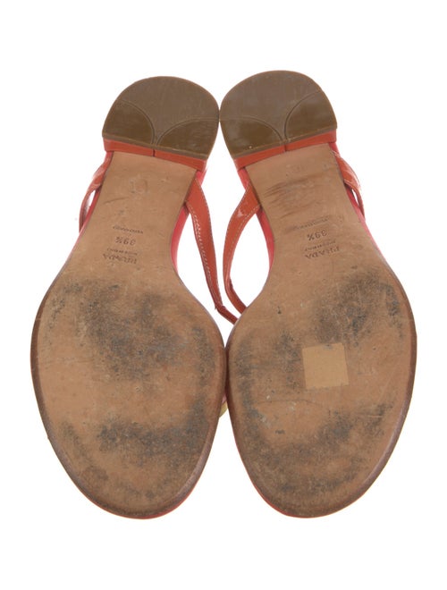 Prada Leather Slides