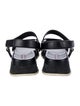 Prada Leather T-Strap Sandals