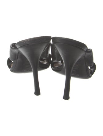 Prada Leather Slides