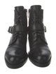 Prada Leather Combat Boots