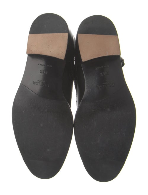 Prada Leather Combat Boots